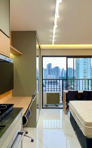 Studio para alugar com 26m², 1 quarto e sem vagaCozinha