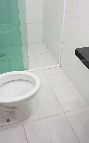 Casa para alugar com 220m², 4 quartos e 5 vagasBanheiro da Suíte 1