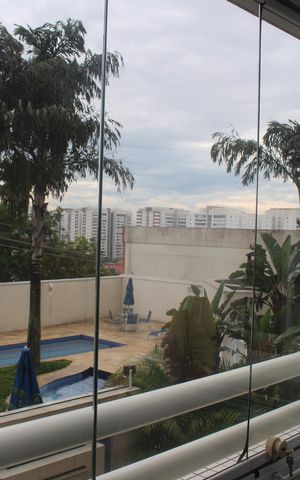 Apartamento à venda com 90m², 3 quartos e 2 vagasVaranda