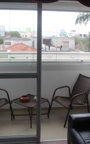 Apartamento à venda com 90m², 3 quartos e 2 vagasVaranda