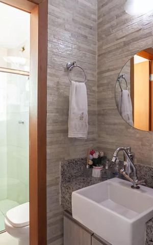 Apartamento à venda com 175m², 4 quartos e 2 vagas Apartamento à venda com 175m², 4 quartos e 2 vagasBanheiro da Suíte 2