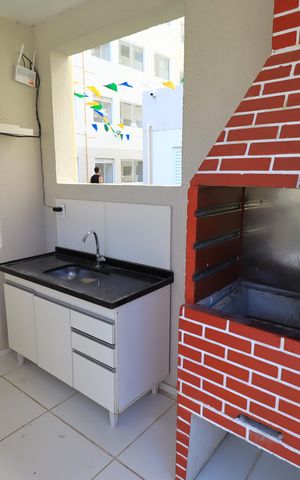 Apartamento para alugar com 38m², 2 quartos e 1 vagaÁrea comum - Churrasqueira