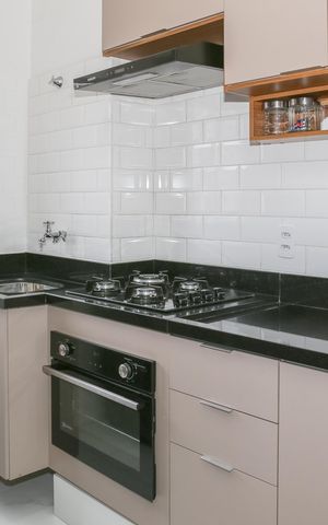 Apartamento à venda com 37m², 2 quartos e sem vaga Apartamento à venda com 37m², 2 quartos e sem vagaCozinha e Área de Serviço