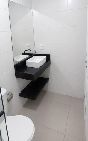 Apartamento para alugar com 45m², 2 quartos e 1 vaga Apartamento para alugar com 45m², 2 quartos e 1 vagaBanheiro