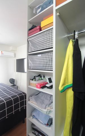 Apartamento à venda com 112m², 3 quartos e 2 vagasCloset da Suite