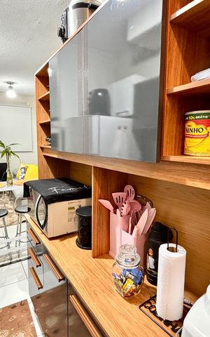 Apartamento à venda com 40m², 2 quartos e 1 vaga Apartamento à venda com 40m², 2 quartos e 1 vagaCozinha