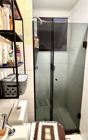 Apartamento à venda com 40m², 2 quartos e 1 vaga Apartamento à venda com 40m², 2 quartos e 1 vagaBanheiro