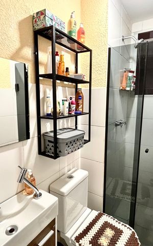 Apartamento à venda com 40m², 2 quartos e 1 vaga Apartamento à venda com 40m², 2 quartos e 1 vagaBanheiro