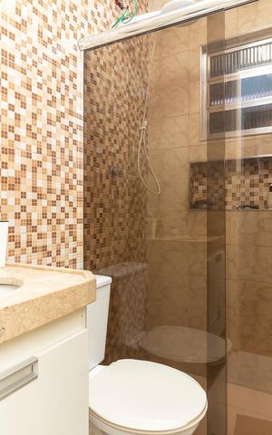 Casa à venda com 90m², 2 quartos e 2 vagasBanheiro Social