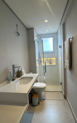 Apartamento para alugar com 109m², 3 quartos e 2 vagas Apartamento para alugar com 109m², 3 quartos e 2 vagasBanheiro Social