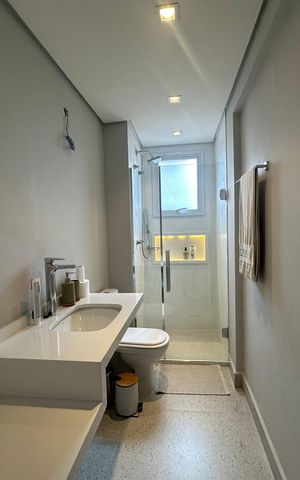 Apartamento para alugar com 109m², 3 quartos e 2 vagas Apartamento para alugar com 109m², 3 quartos e 2 vagasBanheiro Social