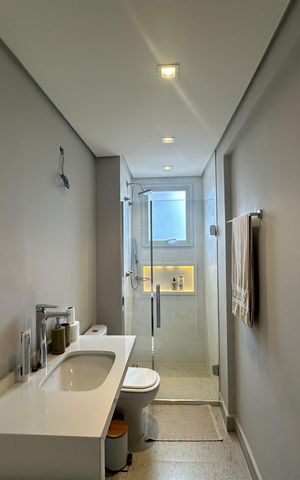 Apartamento para alugar com 109m², 3 quartos e 2 vagas Apartamento para alugar com 109m², 3 quartos e 2 vagasBanheiro Social