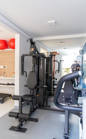 Apartamento à venda com 33m², 2 quartos e sem vaga Apartamento à venda com 33m², 2 quartos e sem vagaÁrea comum - Academia