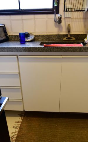 Apartamento à venda com 65m², 1 quarto e 1 vagaCozinha