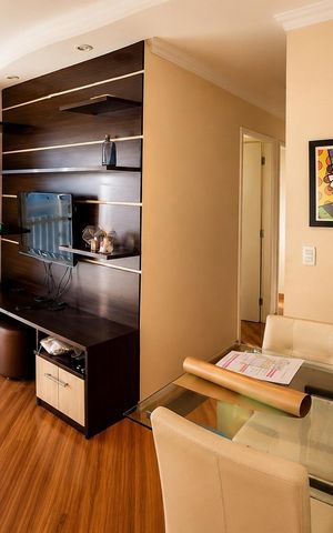 Apartamento à venda com 57m², 3 quartos e 2 vagas Apartamento à venda com 57m², 3 quartos e 2 vagasSala