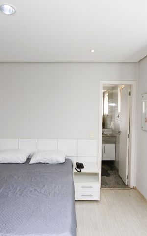 Studio à venda com 45m², 1 quarto e 1 vagaKitnet