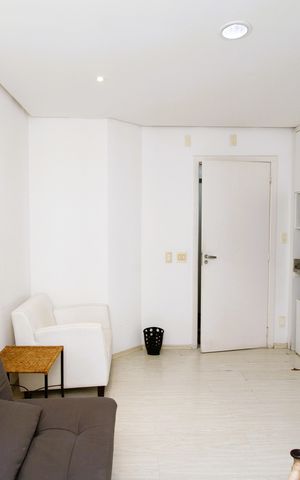 Studio à venda com 45m², 1 quarto e 1 vagaKitnet