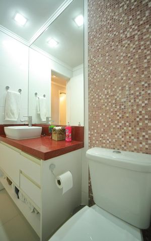Apartamento à venda com 123m², 3 quartos e 2 vagasBanheiro Social 