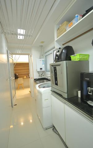 Apartamento à venda com 123m², 3 quartos e 2 vagasÁrea de Serviço