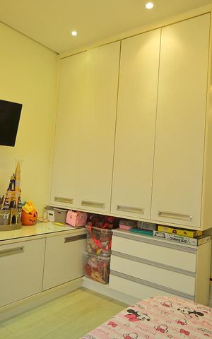 Apartamento à venda com 123m², 3 quartos e 2 vagasQuarto 3