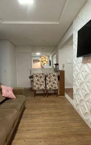 Apartamento à venda com 49m², 2 quartos e 1 vaga