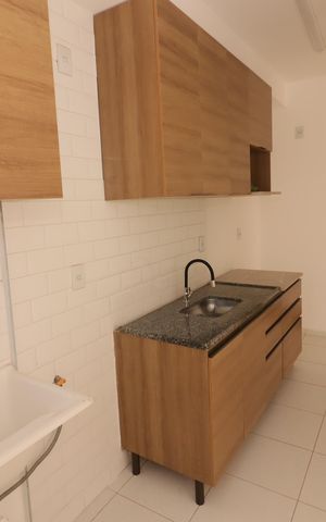 Apartamento para alugar com 45m², 2 quartos e 1 vagaCozinha e Área de Serviço