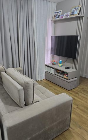 Apartamento à venda com 49m², 2 quartos e 1 vaga