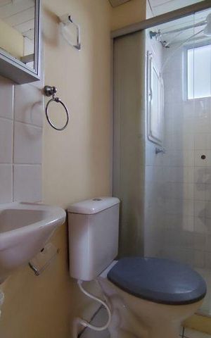 Apartamento para alugar com 45m², 2 quartos e 1 vaga Apartamento para alugar com 45m², 2 quartos e 1 vagaBanheiro