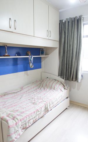 Apartamento à venda com 73m², 4 quartos e 1 vagaQuarto 3