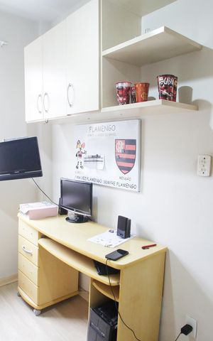 Apartamento à venda com 73m², 4 quartos e 1 vagaQuarto 3