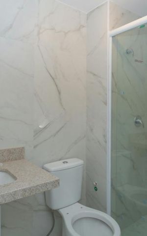 Apartamento à venda com 43m², 1 quarto e 1 vaga Apartamento à venda com 43m², 1 quarto e 1 vagaBanheiro