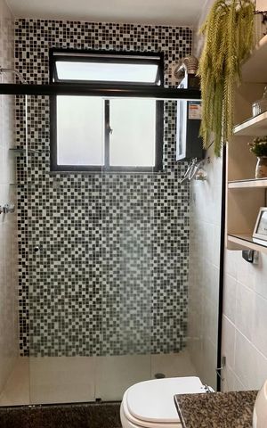 Apartamento à venda com 66m², 2 quartos e 1 vaga Apartamento à venda com 66m², 2 quartos e 1 vagaBanheiro social
