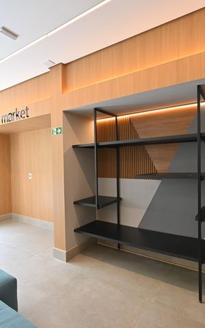 Studio à venda com 24m², 1 quarto e sem vagaMercado