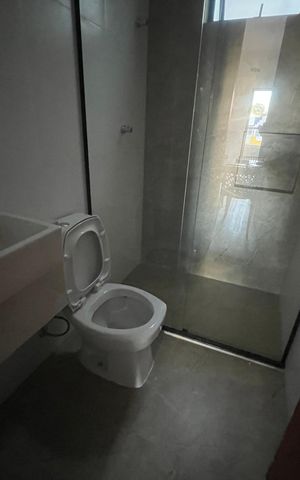 Studio para alugar com 29m², 1 quarto e sem vaga Studio para alugar com 29m², 1 quarto e sem vagaBanheiro