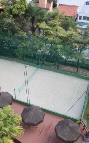 Apartamento à venda com 263m², 3 quartos e 4 vagasÁrea comum - Quadra de Beach Tennis
