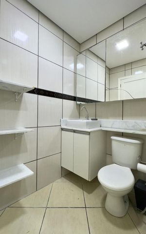 Apartamento para alugar com 73m², 3 quartos e sem vaga Apartamento para alugar com 73m², 3 quartos e sem vagaBanheiro 1