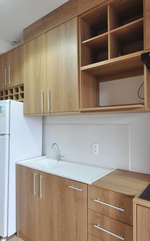 Apartamento à venda com 17m², 1 quarto e sem vagaCozinha