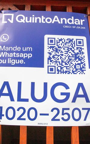 Casa para alugar com 30m², 2 quartos e 1 vagaPlaquinha