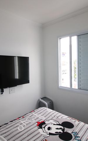 Apartamento à venda com 45m², 2 quartos e 1 vagaQuarto 2