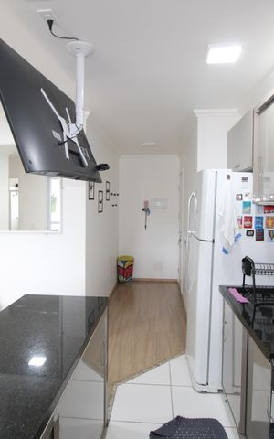 Apartamento à venda com 45m², 2 quartos e 1 vagaSala / Cozinha