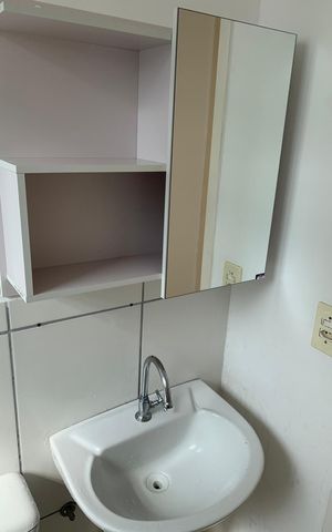 Apartamento para alugar com 58m², 1 quarto e 1 vaga Apartamento para alugar com 58m², 1 quarto e 1 vagaBanheiro