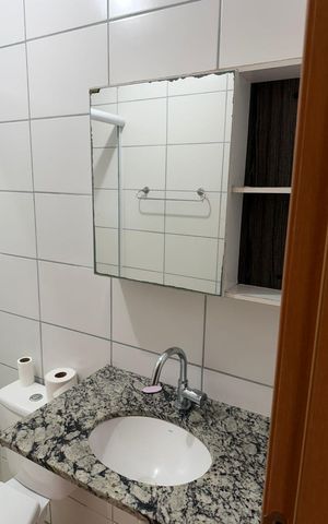 Apartamento para alugar com 58m², 1 quarto e 1 vaga Apartamento para alugar com 58m², 1 quarto e 1 vagaBanheiro