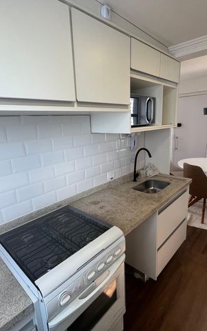 Apartamento para alugar com 60m², 2 quartos e 2 vagas Apartamento para alugar com 60m², 2 quartos e 2 vagasCozinha