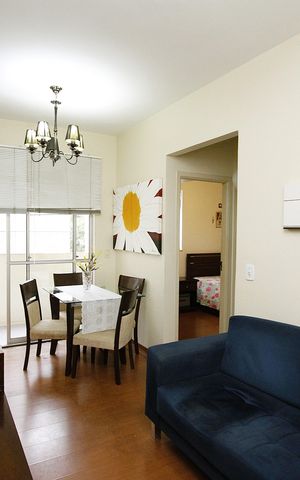 Apartamento à venda com 55m², 2 quartos e 2 vagasSala