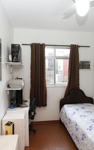 Apartamento à venda com 55m², 2 quartos e 2 vagasQuarto 2