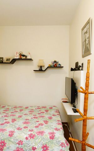 Apartamento à venda com 55m², 2 quartos e 2 vagasQuarto 1