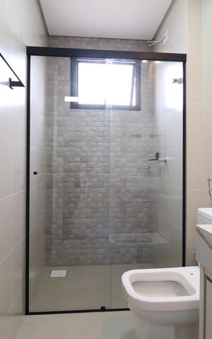 Apartamento para alugar com 101m², 3 quartos e 2 vagasBanheiro do Quarto 3