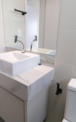 Apartamento para alugar com 101m², 3 quartos e 2 vagasBanheiro Social