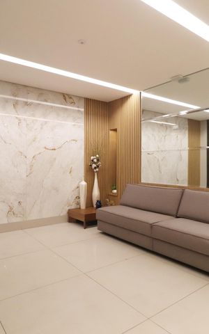Apartamento para alugar com 101m², 3 quartos e 2 vagasHall social