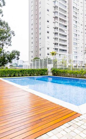Apartamento à venda com 100m², 2 quartos e 2 vagas Apartamento à venda com 100m², 2 quartos e 2 vagasÁrea comum - Piscina